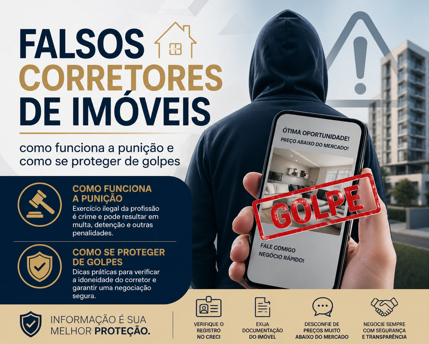 Falsos corretores de imóveis: Como se proteger de golpes